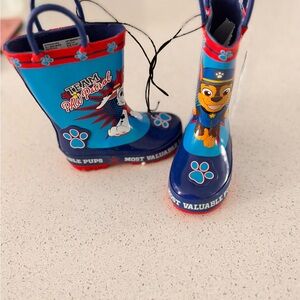 Nickelodeon PAW Patrol Kids Rain Boots - Blue and Red
